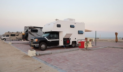 Motorhome Beach in Sealine